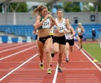 Jenna Hill (Sale Harriers) womens 800 metres, Northern Championships, Sport City, Manchester